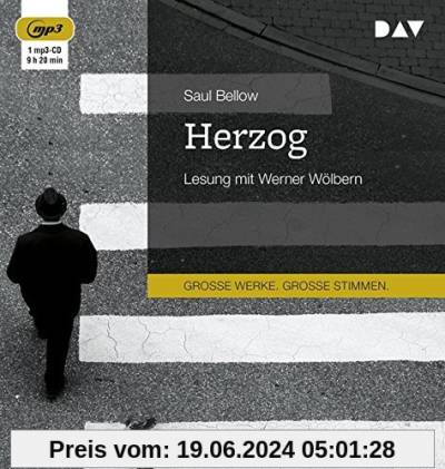Herzog: Lesung mit Werner Wölbern (1 mp3-CD)